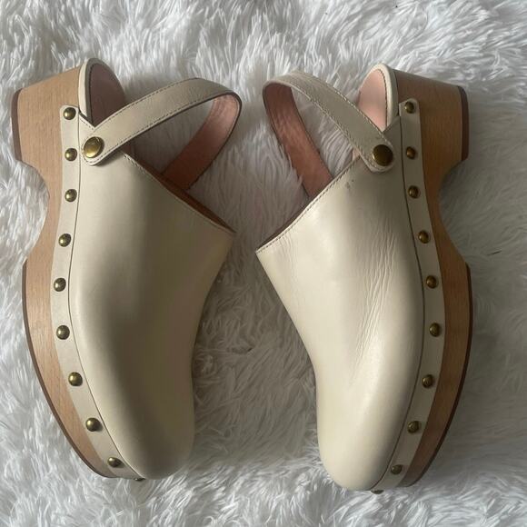J. Crew Studded Clog Wooden Mules - Picture 7 of 12